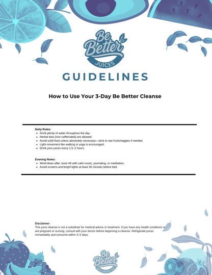 3 Day Juice Cleanse